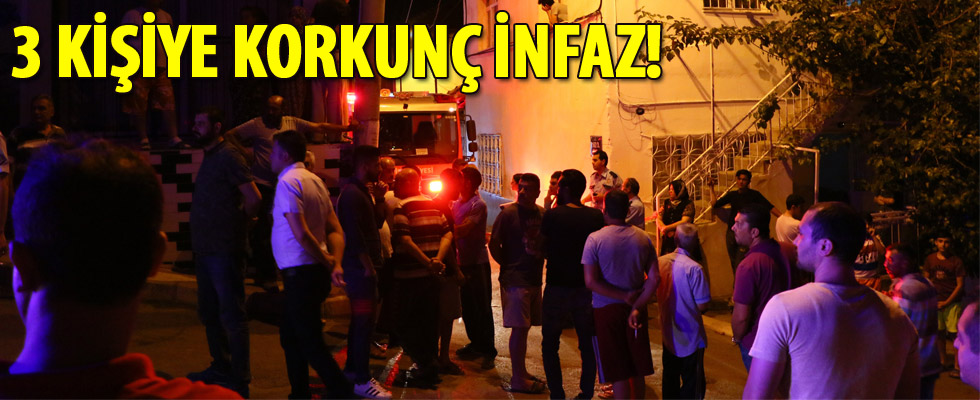 İzmir'de korkunç infaz: 3 ölü