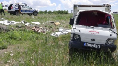 Aksaray'da İki Kamyonet Çarpıştı Açıklaması 7 Yaralı