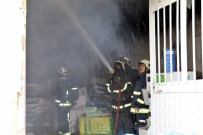 MUSTAFA AKGÜL - Antalya Toptancı Halinde Yangın