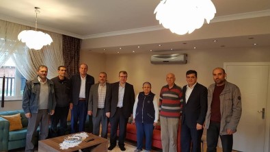 Başkan Yalçın Ve Milletvekili Eldemir'den Akdoğan Ailesine Ziyaret