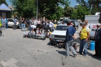 Bayramiç'te Trafik Kazası Açıklaması 1 Yaralı