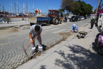 Bodrum'da Zeki Müren Caddesi Çalışmaları Sona Erdi