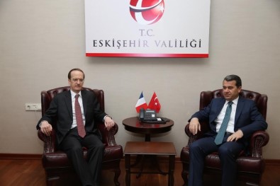 Fransa'nın Ankara Büyükelçisi Fries, Vali Çelik'i Ziyaret Etti
