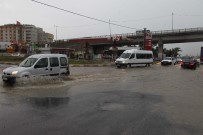 SAĞANAK YAĞMUR - Trakya'da En Çok Yağışı Çerkezköy Aldı