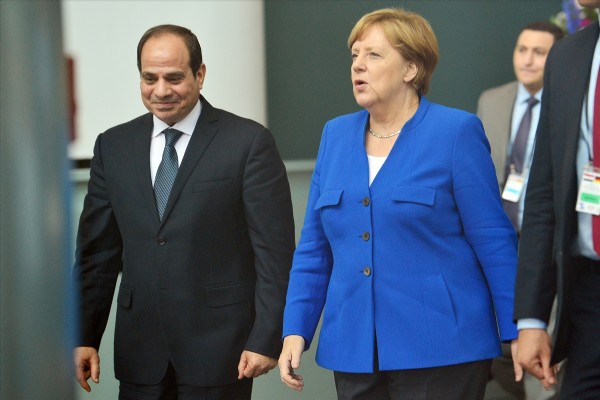 Mısır Cumhurbaşkanı Sisi, Almanya'da