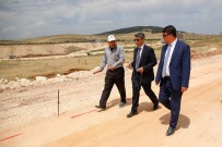KARACAAHMET - Başkan Fadıloğlu, Asfalt Çalışmalarını Denetledi