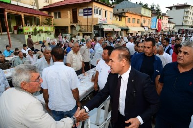 Başkan Sözlü, Orucunu Aladağ'da Vatandaşlarla Açtı