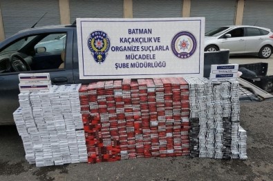 Batman'da 19 Bin 650 Paket Kaçak Sigara Ele Geçirildi