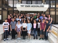 MEHMET BERK - Köyceğiz Fen Lisesi Öğrencileri TRT'yi Ziyaret Etti
