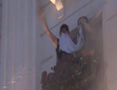 Kumkapı'da otel yangını!