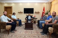 ÇORUH - Bayburt Gazeteciler Cemiyeti Yönetimi, Vali İsmail Ustaoğlu'nu Ziyaret Etti