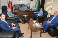 UĞUR ARSLAN - Defterdar Arslan'dan Başkan Koçak'a Ziyaret