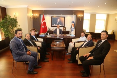 Erzurumlular Derneği'nden Başkan Köşker'e Ziyaret