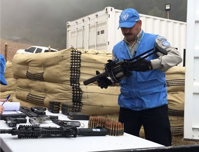 FARC silahlarının yüzde 30'unu daha teslim etti