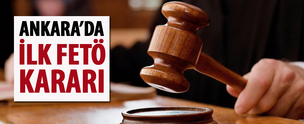 Ankara'daki darbe davasında karar