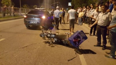 Çine'de Kaza; Motosiklet Sürücüsü Ağır Yaralandı