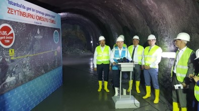 İstanbul'un İlk İçmesuyu Tüneli Yerli Teknoloji İle Yerin 60 Metre Altında Yapılıyor