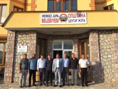 Makedonya'daki Türk Belediyesine Sürpriz Ziyaret