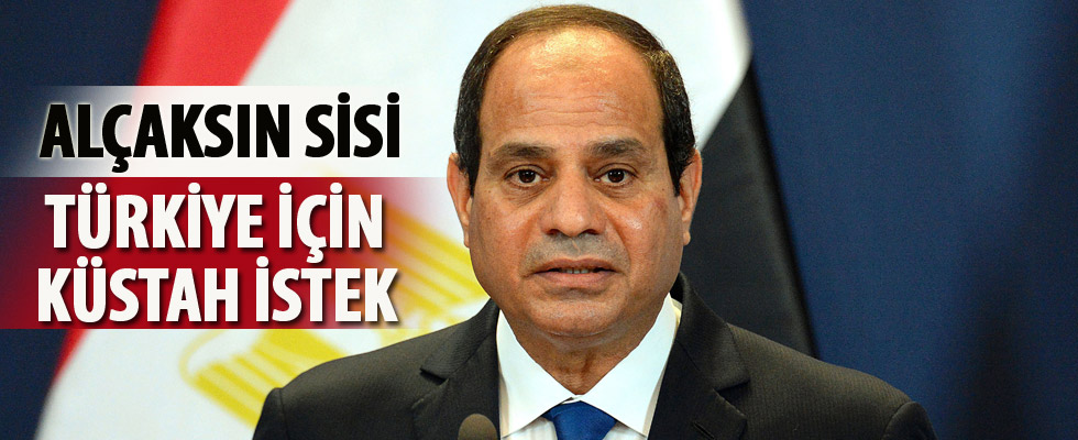 Sisi'den skandal öneri!