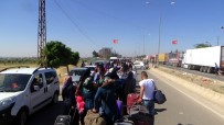 ÖNCÜPINAR - Suriyeliler Bayram İçin Ülkelerine Gidiyor