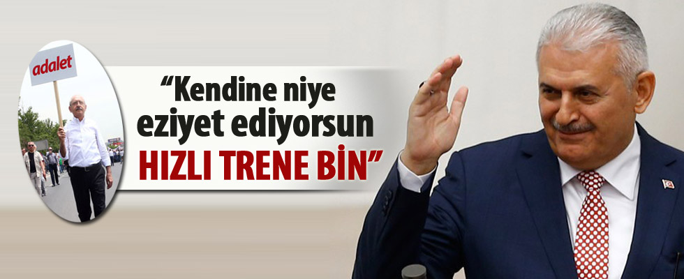Başbakan Yıldırım'dan Kılıçdaroğlu'nun yürüyüşüne ilk yorum
