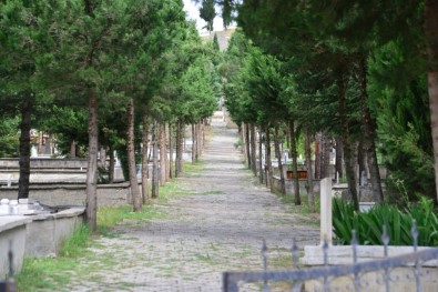 Erbaa'da Mezarlıklarda Bayram Temizliği
