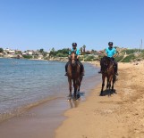 APOLLON TAPINAĞI - Sahillerde Güvenliği 'Atlı Jandarma Timi' Sağlayacak