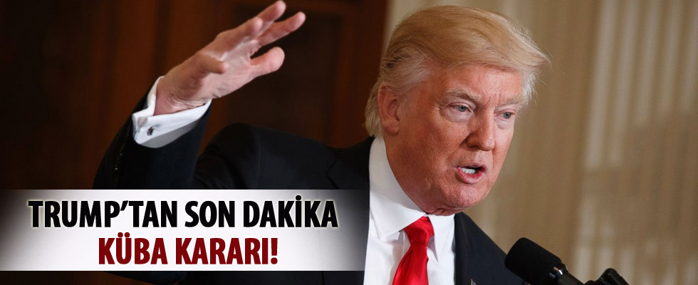 ABD Başkanı Trump, Küba ile normalleşme sürecini iptal etti