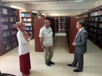 MILLET KÜTÜPHANESI - Vali Tapsız, Türkoloji Merkezi Türkçe Kütüphanesini Gezdi
