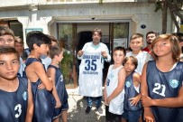 İSKIT - Basketbolculardan Başkan Demirağ'a Babalar Günü Ziyareti
