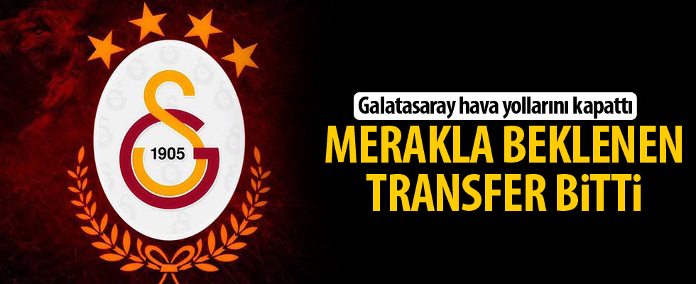 Galatasaray yıldız ismin transferini bitirdi