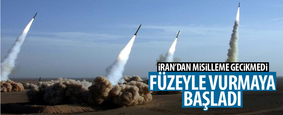 İran Suriye'yi vurdu