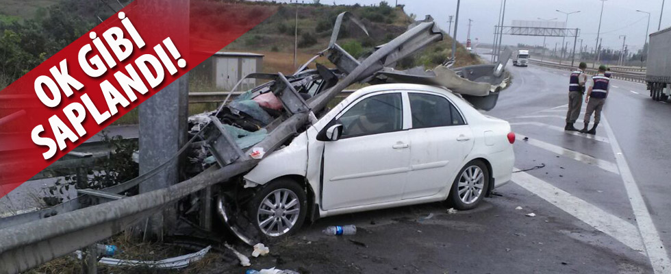 Sakarya'da feci kaza: 1 ölü, 4 yaralı