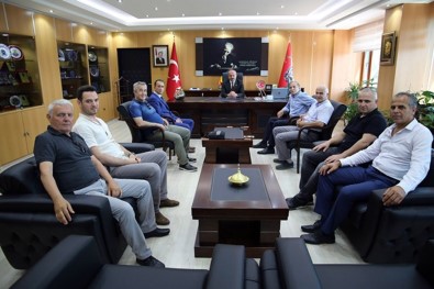 Tekirdağspor'un Yeni Yönetimi Emniyet Müdüründen Bilgi Aldı