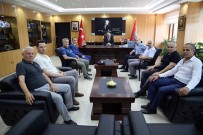 ZEKI SEZER - Tekirdağspor'un Yeni Yönetimi Emniyet Müdüründen Bilgi Aldı