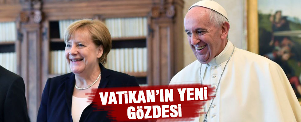 Vatikan'ın yeni gözdesi Angela Merkel
