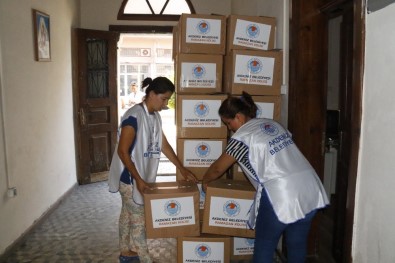 Akdeniz Belediyesi'nden Dar Gelirli Ailelere Gıda Yardımı