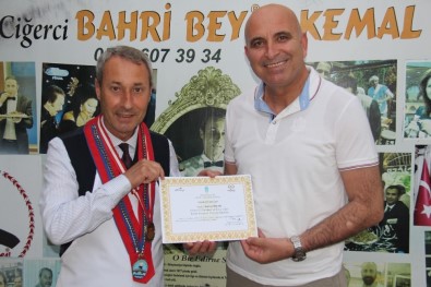 Bahri Bey'e, Teşekkür Belgesi