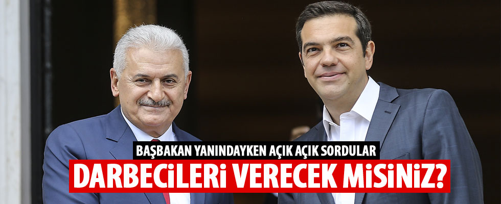 Başbakan Yıldırım ve Çipras'tan ortak açıklama