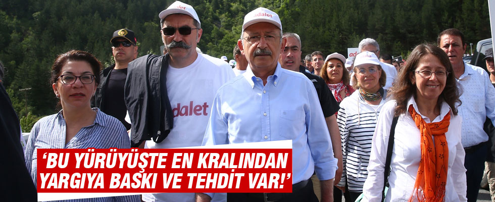 Erkan Tan: Bu yürüyüşte en kralından yargıya baskı ve tehdit var