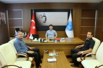MUSTAFA DOĞAN - Futbol Hakemleri Temsilcilerinden Rektör Karacoşkun'a  Ziyaret