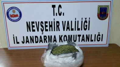 Nevşehir'de 3 Kilo 200 Gram Esrar Ele Geçirildi
