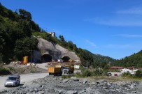 Rize'de Salarha Tüneli'nin Delme Çalışmalarında Bin 600 Metrelik Mesafe Alındı Haberi