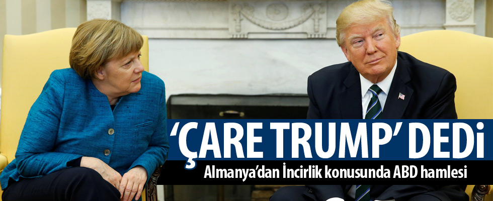 Almanya ABD'den yardım talep etti