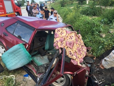 Amasya'da Kaza Açıklaması 1 Ölü, 2 Yaralı