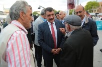 MÜNEZZEH - Başkan Gürkan, İftar Çadırında Vatandaşlarla Bir Araya Geldi