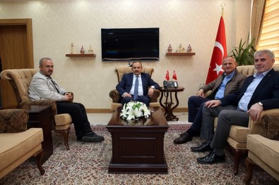 Başkan Mehmet Keleş, Vali İsmail Ustaoğlu'nu Ziyaret Etti