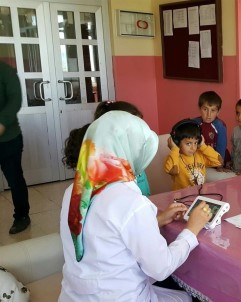 Bingöl'de Öğrenciler İşitme Testinden Geçirildi