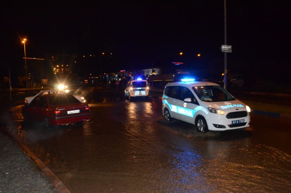 Bir şehir sular altında!