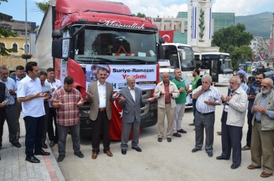 22. Yardım Tırı Gemlik'ten Yola Çıktı